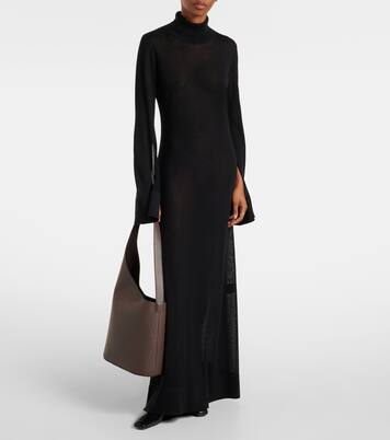 Demi Lune leather tote bag | Aesther Ekme