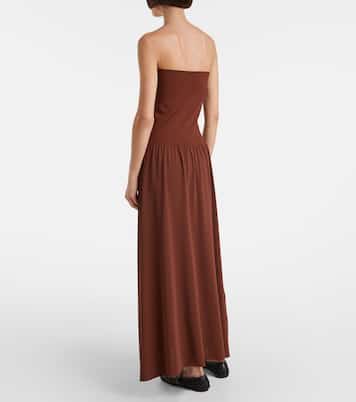 Vestido largo Oda plisado | Eres