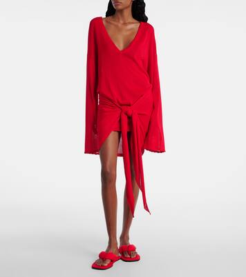 Indie canvas thong sandals | The Attico