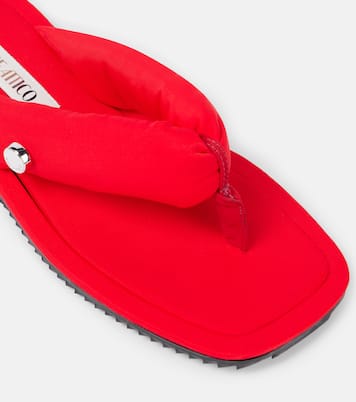 Indie canvas thong sandals | The Attico