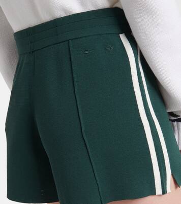 Les Border Evert knitted shorts | The Upside