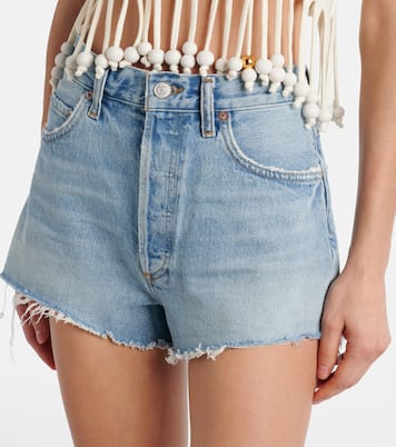 High-Rise Jeansshorts Ridley | Agolde