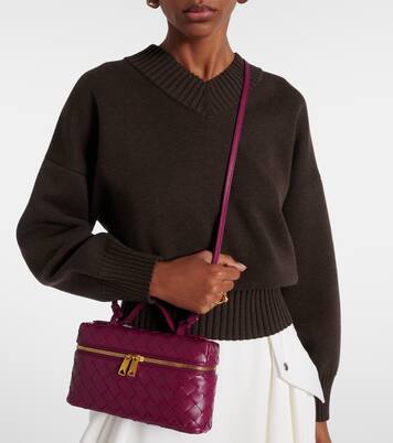 Bang Bang Intrecciato leather vanity bag | Bottega Veneta
