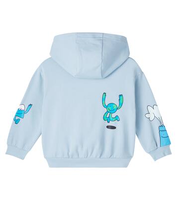 Printed cotton jersey hoodie | Stella McCartney Kids