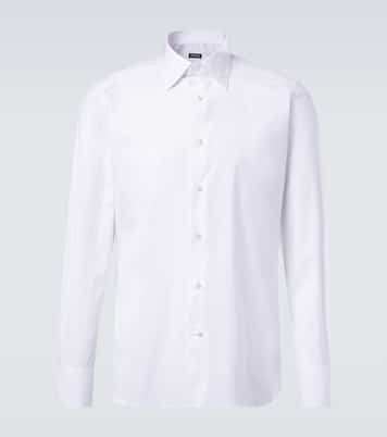 Cotton-blend shirt  | Zegna