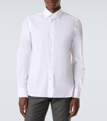 Cotton-blend shirt  | Zegna