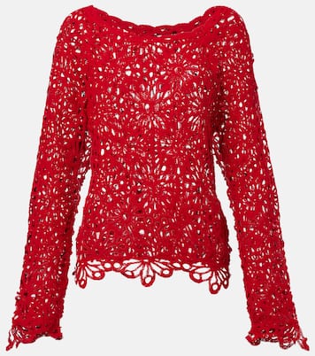 Top aus Häkelstrick | Norma Kamali