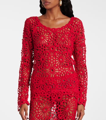 Top aus Häkelstrick | Norma Kamali