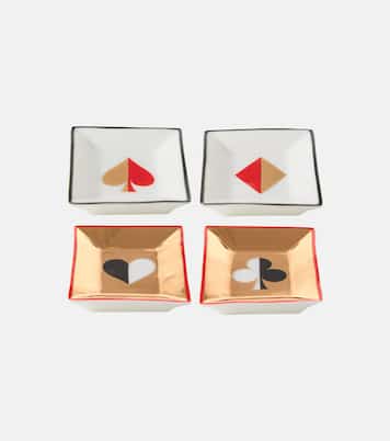 Set de 4 plateaux décoratifs Dealer's Choice | Jonathan Adler