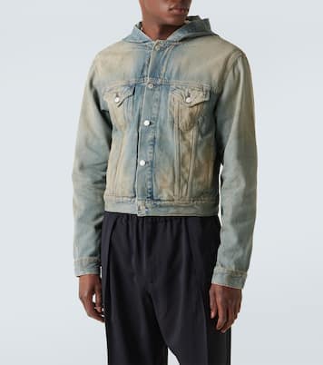 Hooded denim jacket | Acne Studios