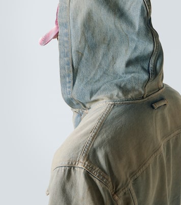 Hooded denim jacket | Acne Studios