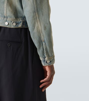 Hooded denim jacket | Acne Studios
