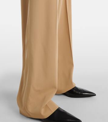 Weite Low-Rise-Hose Corrine aus Wolle | Ralph Lauren Collection