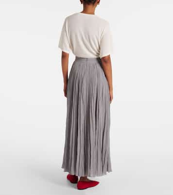 Maxirock aus einem Baumwollgemisch | Toteme