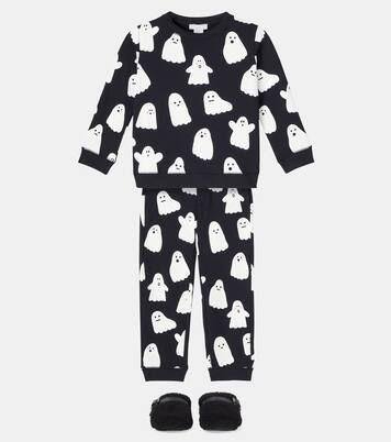 Printed cotton sweatshirt and sweatpants set  | Stella McCartney Kids