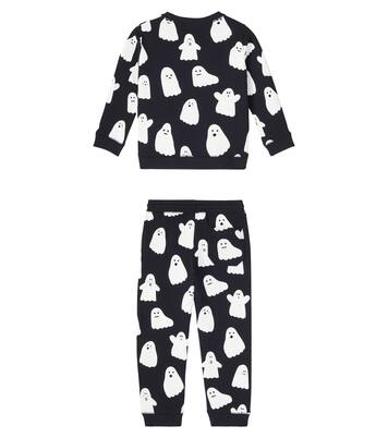 Printed cotton sweatshirt and sweatpants set  | Stella McCartney Kids