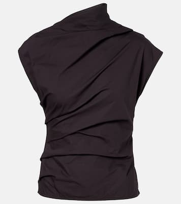 Top aus einem Baumwollgemisch | Ganni