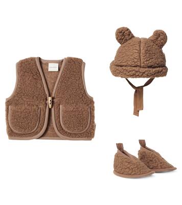 Baby Set aus Weste, Mütze und Schuhen | Binibamba