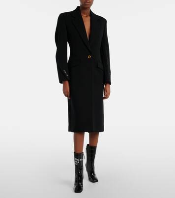 Sliced Square patent leather ankle boots | Givenchy