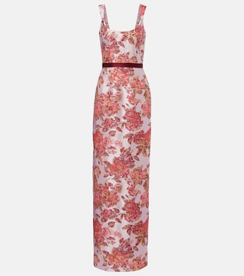 Robin floral brocade gown | Markarian
