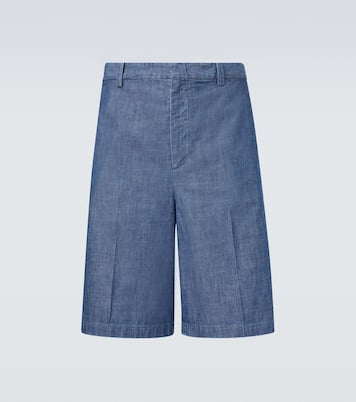 Denim Bermuda shorts | Jil Sander
