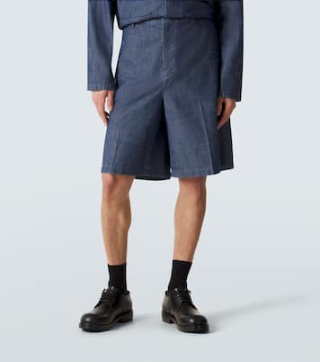 Denim Bermuda shorts | Jil Sander