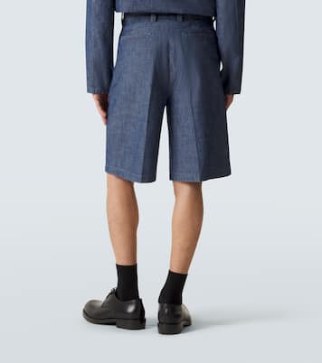 Denim Bermuda shorts | Jil Sander