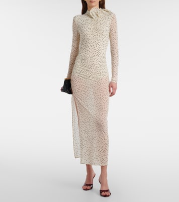 Pantoletten Elodie 90 aus Lackleder | Amina Muaddi