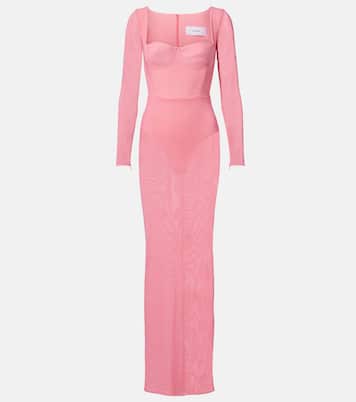 Robe longue en maille | Alex Perry