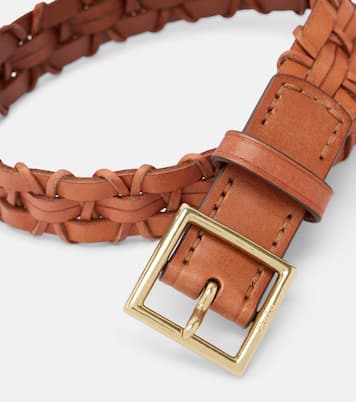 Braided leather belt | Polo Ralph Lauren