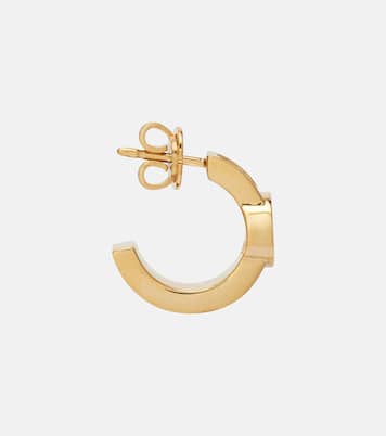 Gucci Blondie embellished hoop earrings | Gucci