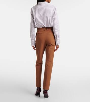 New Coleman gabardine straight pants | Joseph