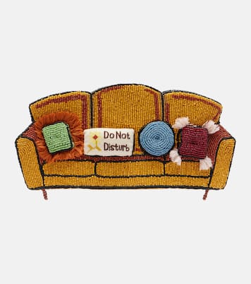 Couch beaded clutch | Staud