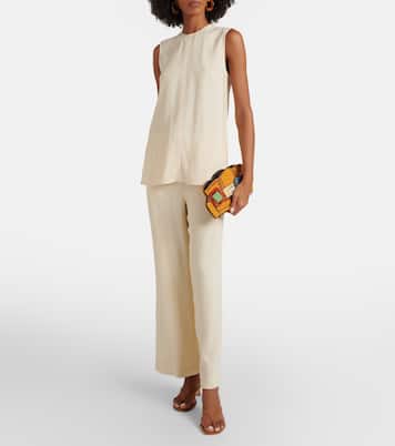 Couch beaded clutch | Staud