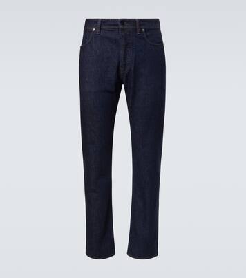 Jeans rectos de tiro medio | Stone Island