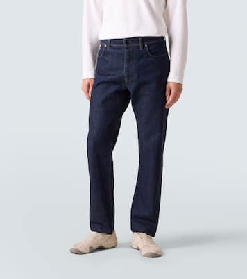 Jeans rectos de tiro medio | Stone Island