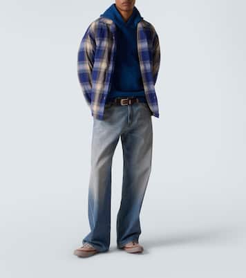 Surchemise Keesey matelassée en laine et lin | Visvim