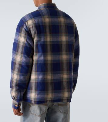 Surchemise Keesey matelassée en laine et lin | Visvim