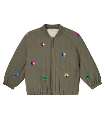 Veste bomber Juno matelassée à sequins | Konges Sløjd