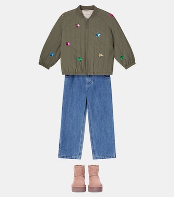 Veste bomber Juno matelassée à sequins | Konges Sløjd