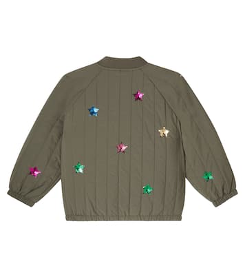 Veste bomber Juno matelassée à sequins | Konges Sløjd