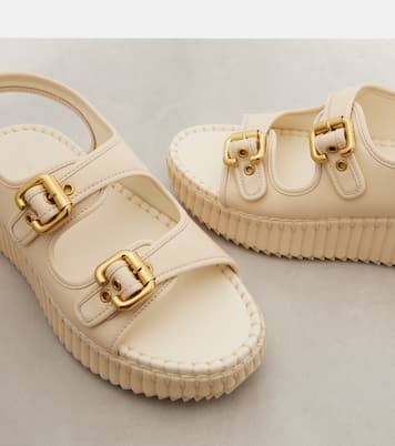 Plateausandalen Nama aus Leder | Chloé