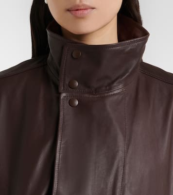 Leather blouson jacket | Lemaire