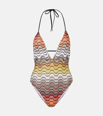 Bañador halter de lamé | Missoni