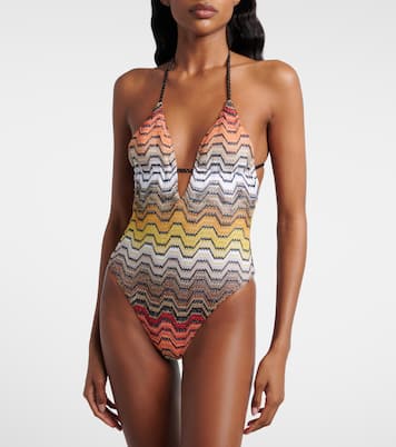 Bañador halter de lamé | Missoni