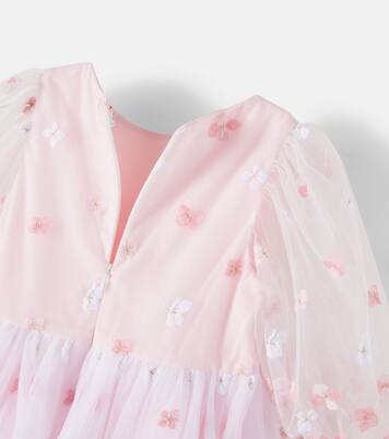 Besticktes Kleid aus Tüll | Tartine et Chocolat