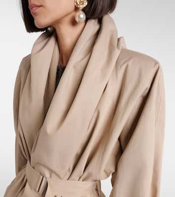 Draped cotton jacket | Magda Butrym