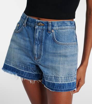 Mid-rise denim shorts | Givenchy