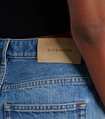 Mid-rise denim shorts | Givenchy