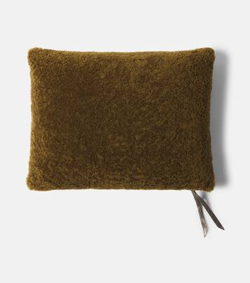 Shearling cushion | Maison de Vacances